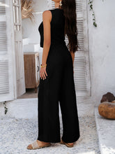 Back view of model in Black Quevella Duo Set