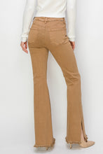 Back view of RISEN Bailey flare jeans showcasing flattering fit