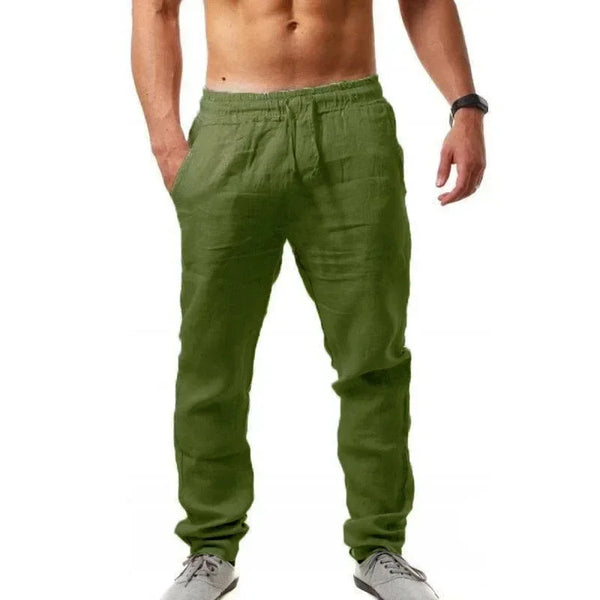 Green Zephyr Serenity Linen Pants