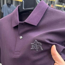 TexturaLoom™ Men’s Embossed Letter Polo