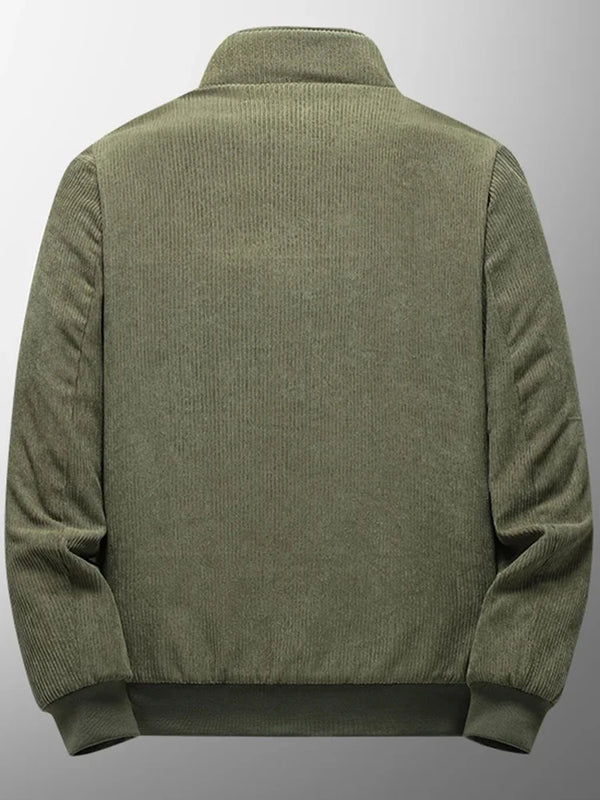Men's Cotton-Padded Velvet Corduroy Coat
