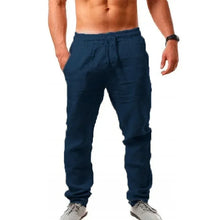 Dark Blue Zephyr Serenity Linen Pants