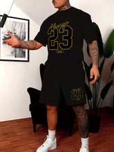 ChiDrift 23 Legacy Men's O-neck Shorts Sleeve Shirt and Shorts Set
