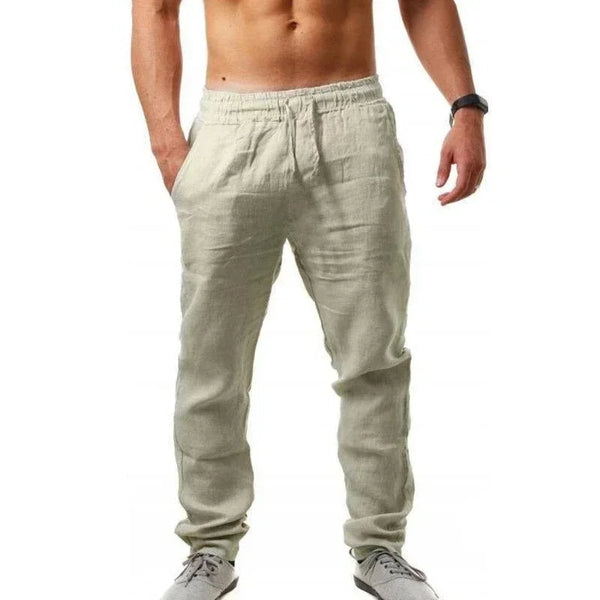 apricot Zephyr Serenity Linen Pants