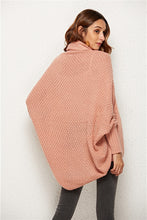 Back view of woman in Blush Pink SeraphinaWing Cardigan, sleeves spread to show airy, flowing silhouette.