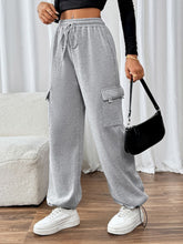 Side angle showing cargo pockets and tapered leg design