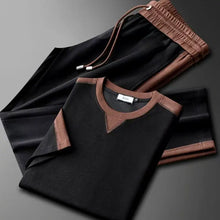 black solynex trimflex summer set folded front view