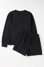 Flatlay back view of a Blitzelle™ GAME DAY Football Shorts Set.