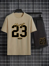 Khaki ChiDrift 23 Set front hung on hanger displaying design and fit.