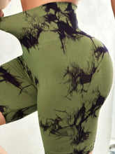 chromaluxe moss shorts side view highlighting stretch fabric