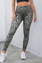 front view of leopafit contour leggings dark gray