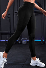right side view of nexaflex core leggings black activewear