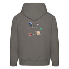Men's NyxeAura Royale Cosmic Crown Midweight Hoodie - asphalt gray