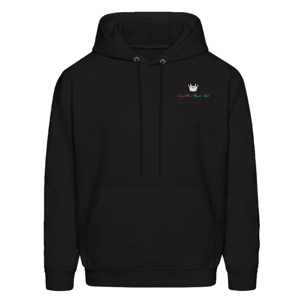 Men's NyxeAura Royale Cosmic Crown Midweight Hoodie - black