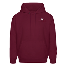 Men's NyxeAura Royale Cosmic Crown Midweight Hoodie - burgundy