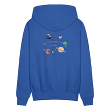 Men's NyxeAura Royale Cosmic Crown Midweight Hoodie - royal blue