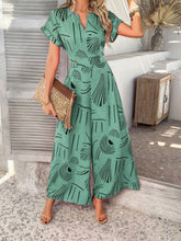 Gum leaf Serenoor jumpsuit suited for relaxed daytime events at a coastal setting.