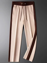 beige solynex trimflex summer set front view of pants