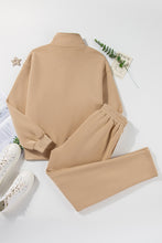 Back flat lay of Dust Storm TerraSync HalfSnap Active Set, styled with classic white sneakers and a crossbody bag for a laid-back athleisure vibe.