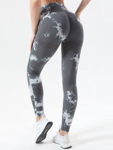 back view aerobics workout in veloraform leggings dark gray