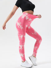 side view stretch waist in veloraform high waist leggings deep pink