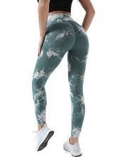 back view aerobics workout in veloraform leggings deep teal