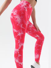 side view stretch waist in veloraform high waist leggings strawberry