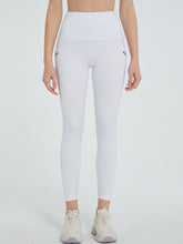 front view of virexaform sculpt leggings in white