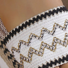 close up of the white Open Toe Platform Sandals.